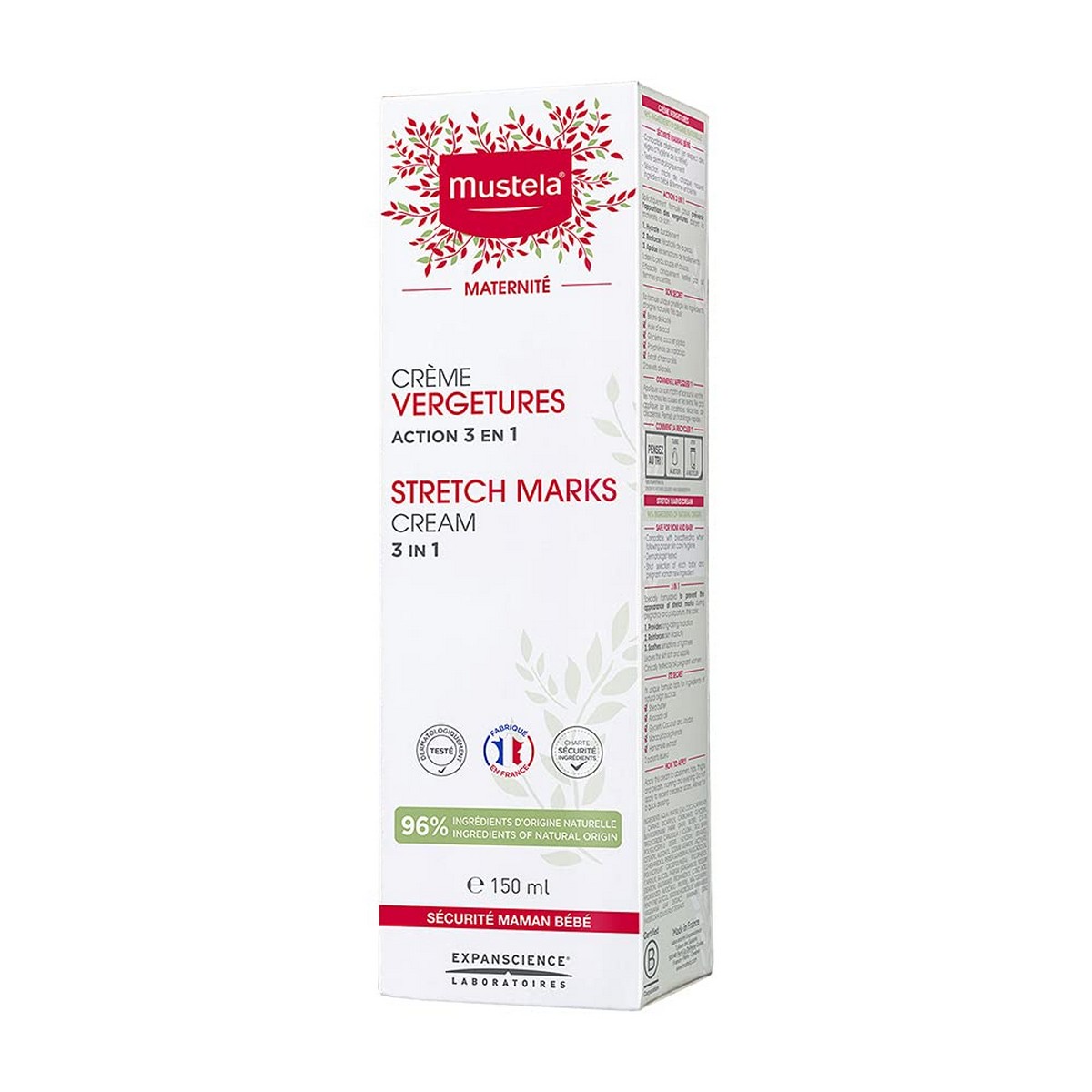 Kräm mot bristningar Mustela Maternité 150 ml